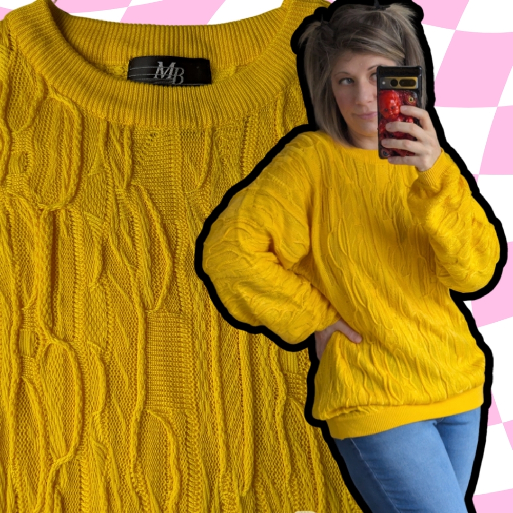 Coogi Style Sweater / Coogi Like Sweater / Coogi Sweater / Dad Sweater